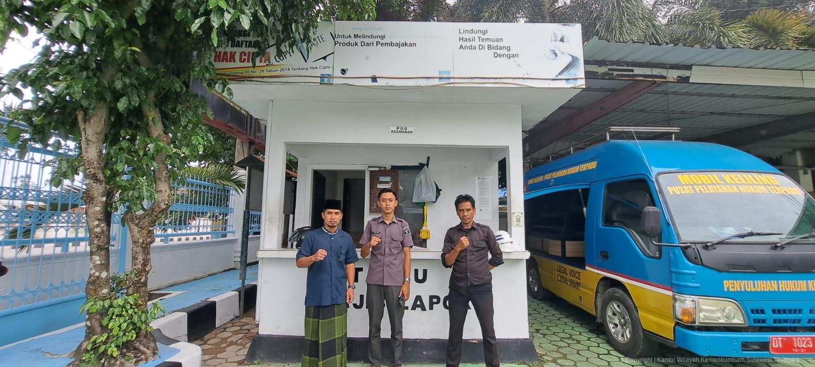 Pastikan Keamanan Selama Libur Lebaran dan Nyepi, Kanwil Kemenkum Sultra Perketat Kontrol Sarpras