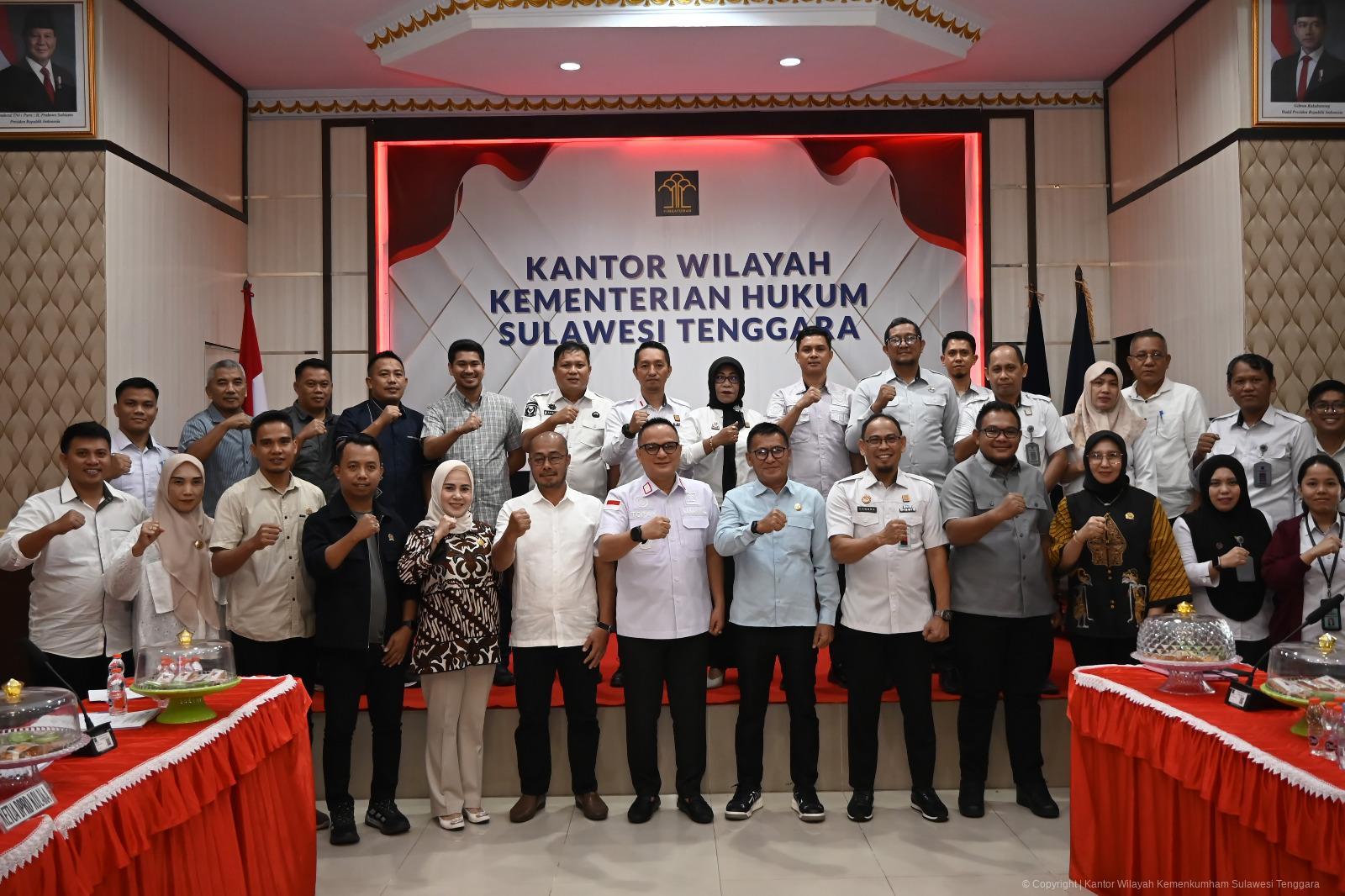 Sinergi Emas Kemenkum Sultra dan DPRD Kolaka: Harmonisasi Perda Demi Regulasi Berkualitas
