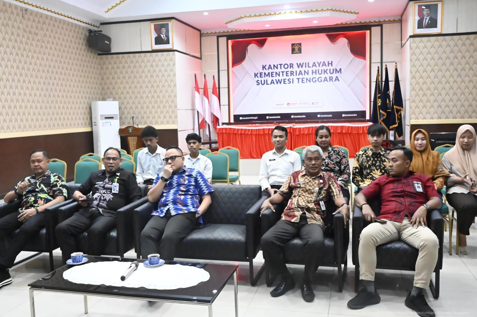 Perkuat Pemahaman Aparatur, Kakanwil Kemenkum Sultra Ikuti Sosialisasi KUHP Nasional dan Pembaruan KUHAP