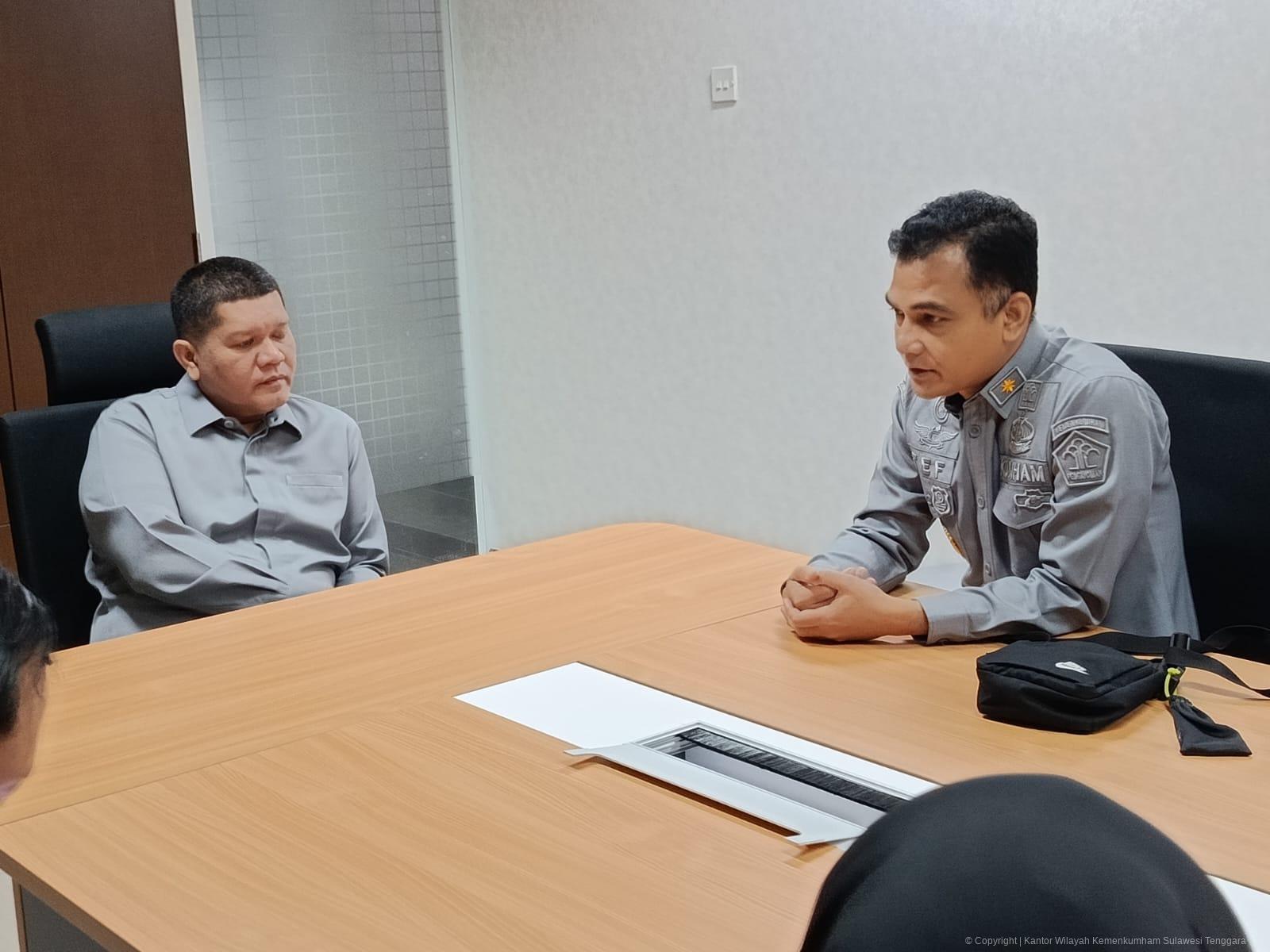 Perkuat Pengawasan Notaris, Kanwil Kemenkum Sultra Koordinasi dengan Ditjen AHU