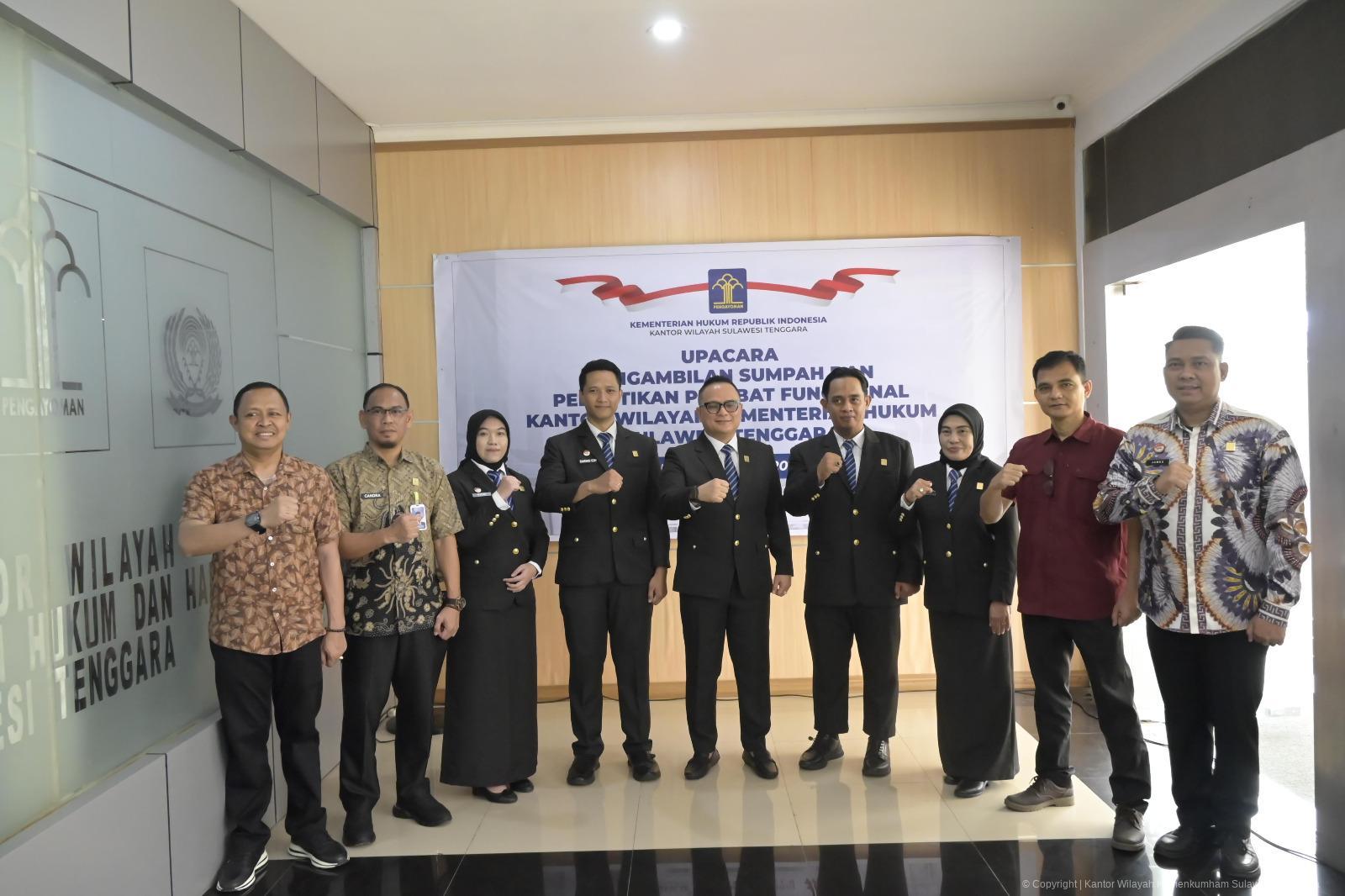 Kakanwil Kemenkum Sultra Perkuat Peran Analis Hukum, Dorong Kebijakan Lebih Akuntabel