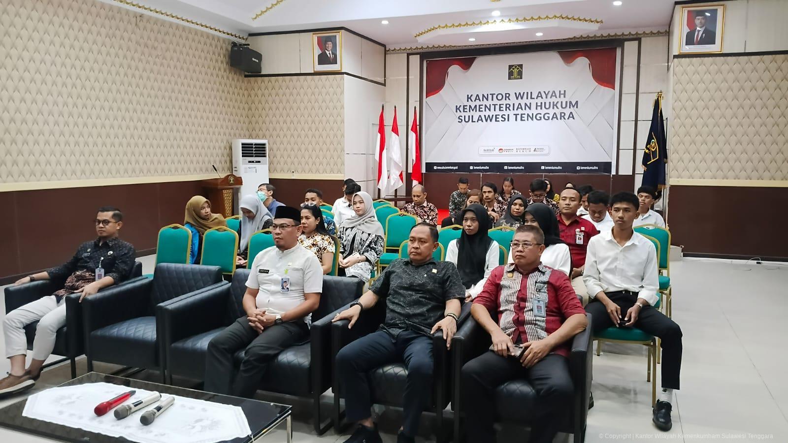 Sambut Ramadhan 1447 H, Kanwil Kemenkum Sultra Ikuti Munggahan dan Silaturahmi Kemenkum RI Secara Virtual